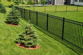 Metal fence installation